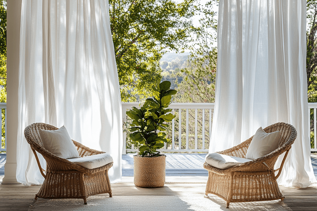 What Is The Best Fabric For Outdoor Curtains?