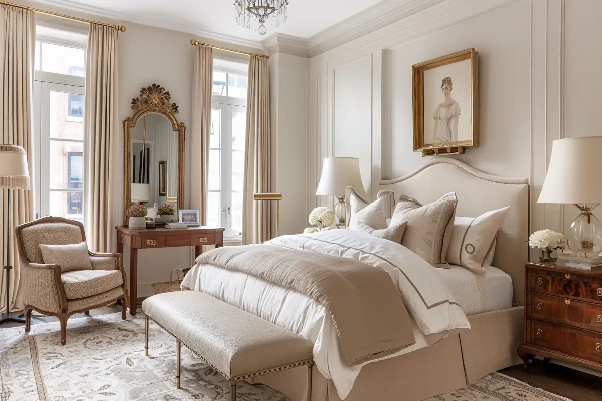 How to Make a Small Bedroom Look Bigger with Curtains