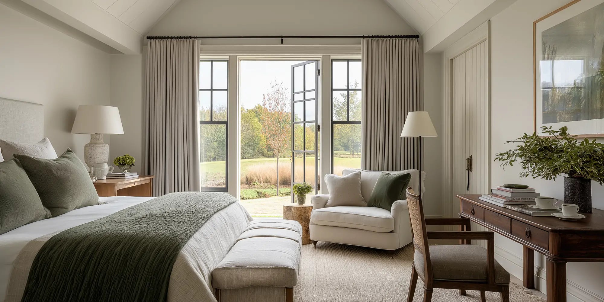 IXA custom Linen curtains for bedroom