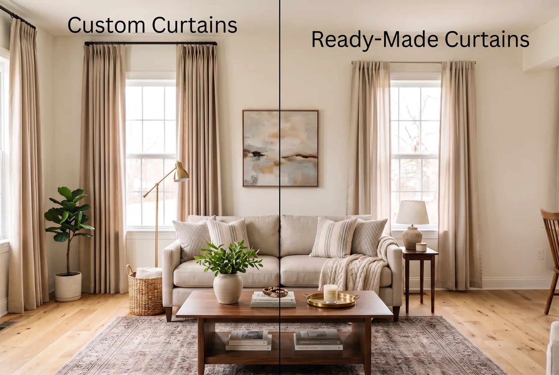 Custom Curtains vs Ready-Made Curtains: Which Is Worth It?