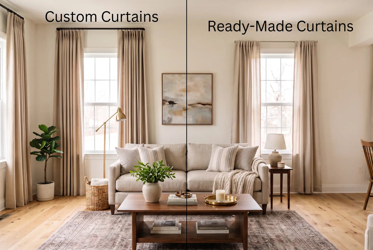 Custom Curtains vs Ready-Made Curtains: Which Is Worth It?