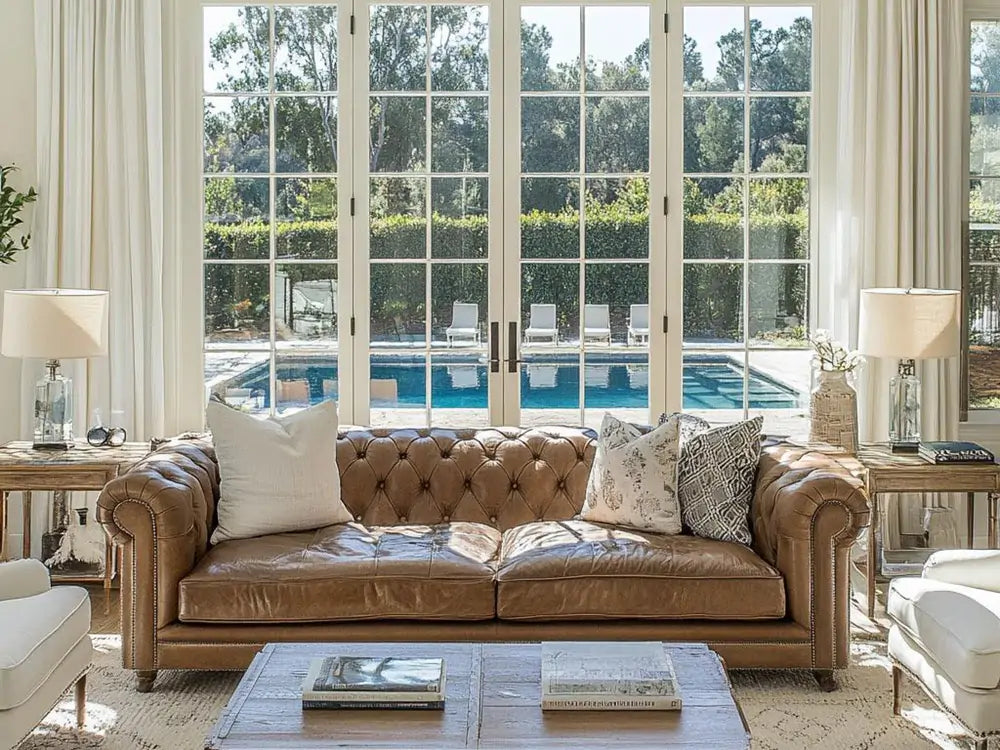 Custom curtains for living room