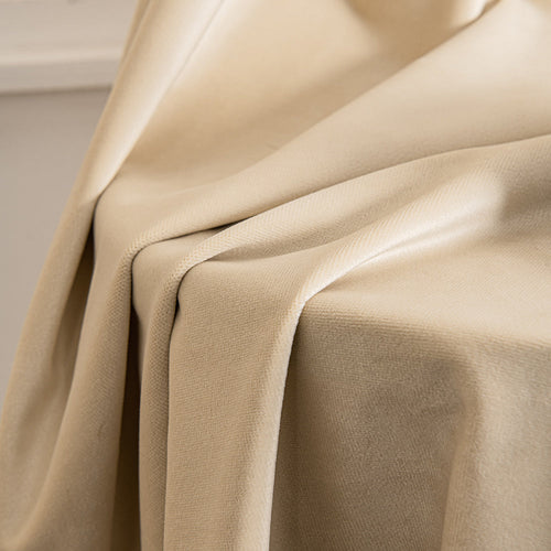 Doux Velvet Elegance Pleat Outdoor Curtains Doux