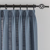 Bryn Slub Textured Faux Linen Pleat Custom Privacy Outdoor Curtains Bryn