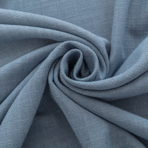 Bryn Slub Textured Faux Linen Pleat Custom Privacy Outdoor Curtains Bryn