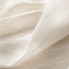 Gauzy Snowflake White Sheer Bathroom Pleat Custom Curtains Gauzy