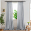 Nyla Cream Yellow Blended Cotton Pinch Pleat Custom Curtains Nyla Gray Purple-5