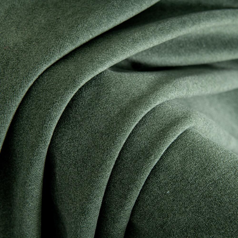 Velva Italian Cotton Velvet Room Darkening Pleat Custom Curtains Velva