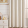 Cocove Tree Texture Heavyweight Grommet Soft Top Curtains Cocove