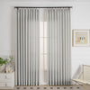 Light Gray-15 Cozy Heavyweight Linen Woven Custom Curtains