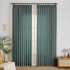 Dark Gray-16 Elise Heavyweight Textured Faux Linen Outdoor Custom Curtains