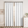 White-2 Doux Velvet Elegance Outdoor Curtains
