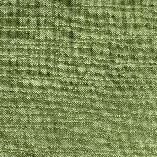 Lorna French Linen Grommets Soft Top Curtains Panel Lorna Jade Green Olive 850-29