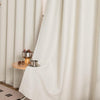 Cocove Tree Texture Heavyweight Grommet Soft Top Curtains Cocove