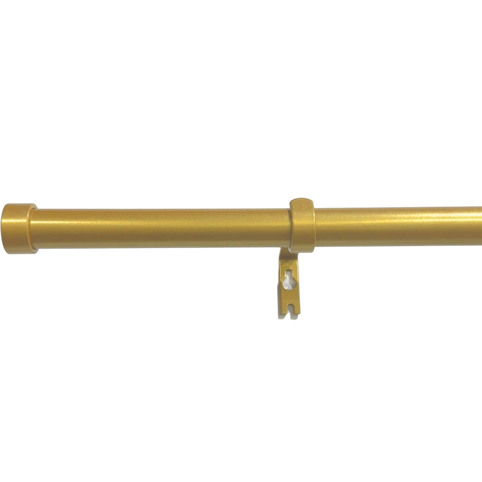 Golden Adjustable Window Curtain Rod ixacurtains