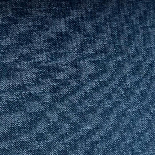 Lorna French Linen Grommets Soft Top Curtains Panel Lorna Navy Blue 850-36