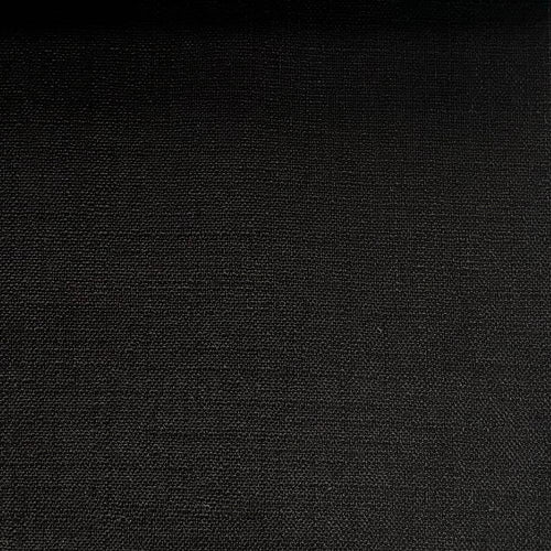 Lorna French Linen Grommets Soft Top Curtains Panel Lorna Black 850-37
