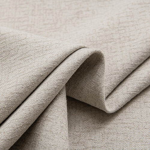 Megan Faux Linen Texture Pinch Pleat Custom Curtains Megan