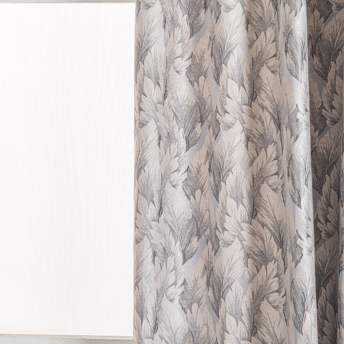 Fern Jacquard Patterns Pleat Cotton Blend Custom Curtains Fern
