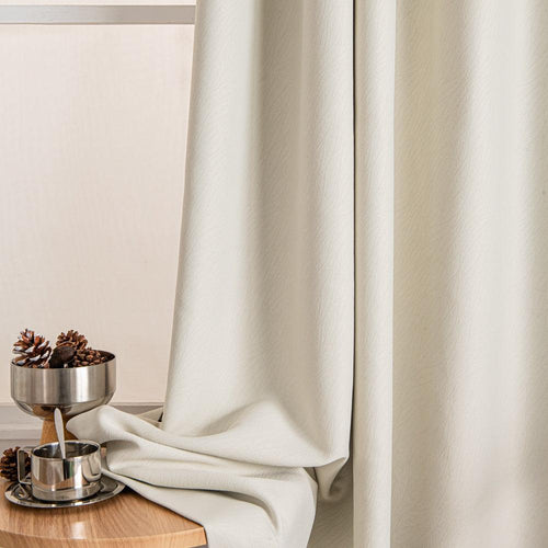 Cocove Tree Texture Heavyweight Grommet Soft Top Curtains Cocove