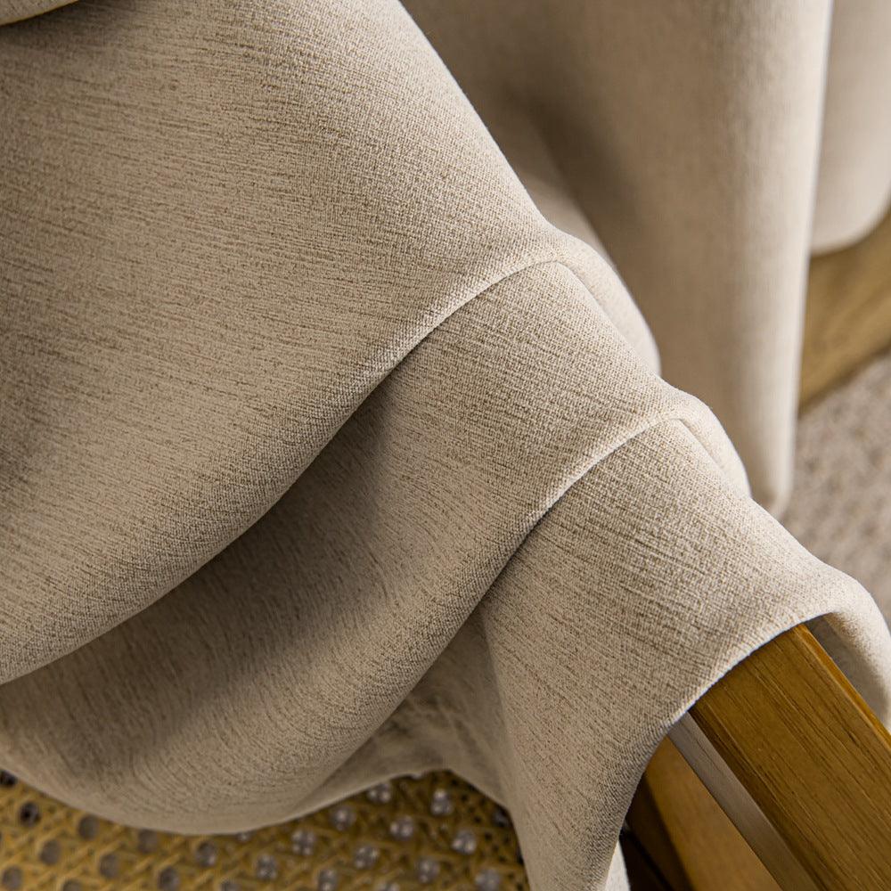 Shangri Cozy Heavy Weight Chenille Grommet Soft Top Drapery Shangri