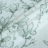 Lily Green Patterned Grommet Soft Top Custom Curtains Lily Green Pattern