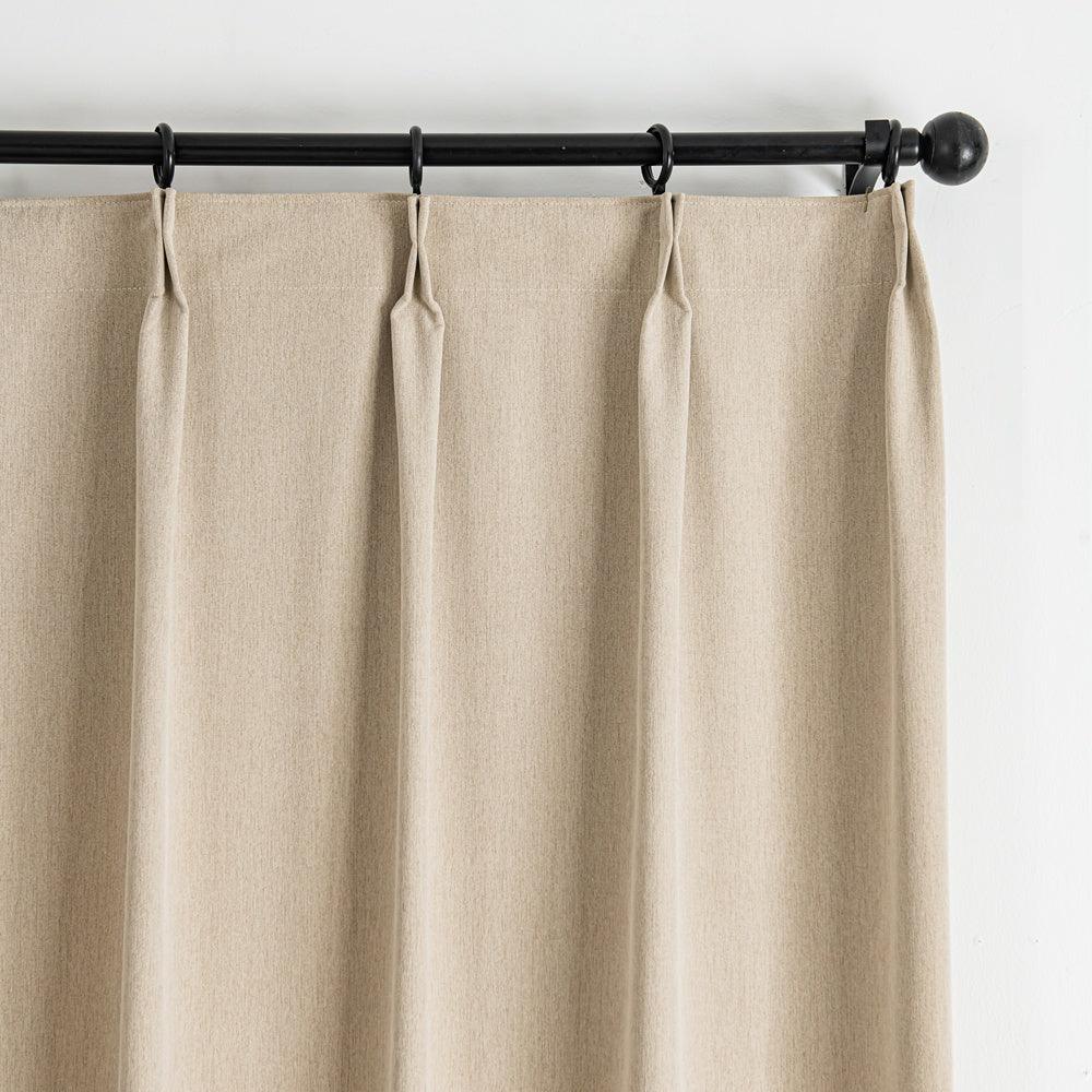 Shangri Cozy Heavy Weight Chenille Pleat Custom Curtains Shangri