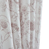 Freya Botanical Naturals Patterned Grommet Soft Top Custom Curtains Freya