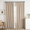 Mivle Stripe Charm Chenille Modern Pleat Custom Curtains Mivle