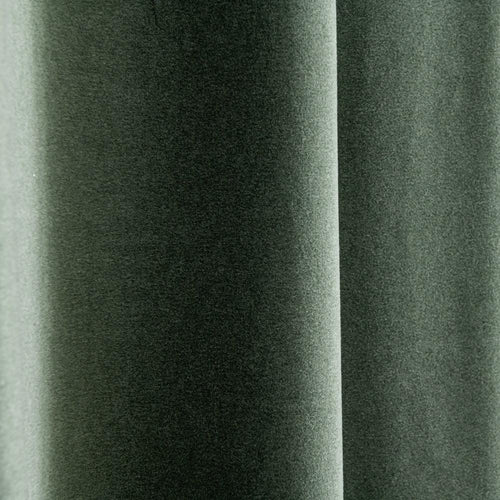 Velva Italian Cotton Velvet Room Darkening Pleat Custom Curtains Velva