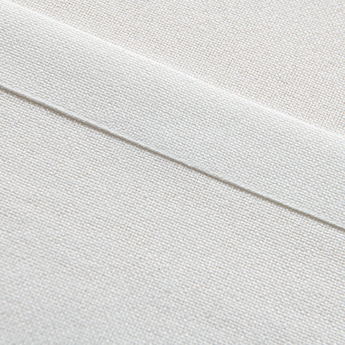 Airy Elegant White Faux Linen Pleat Outdoor Curtains Airy