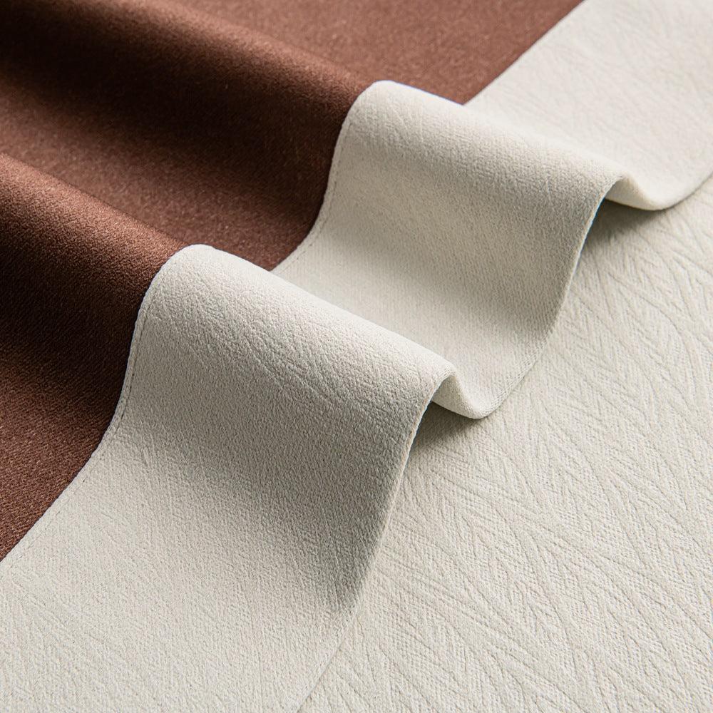 Cocove Tree Texture Heavyweight Grommet Soft Top Curtains Cocove