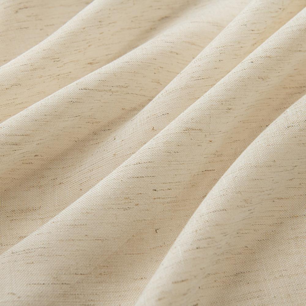 Misty-Lin Warm Cozy Glow Linen Grommet Soft Top Custom Curtains Misty-Lin