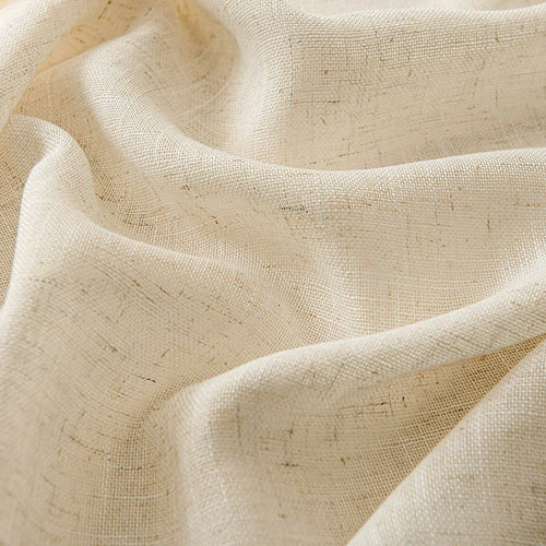Herb-Lin Beige Linen Sheer Grommet Soft Top Custom Curtains Herb-Lin Linen Color