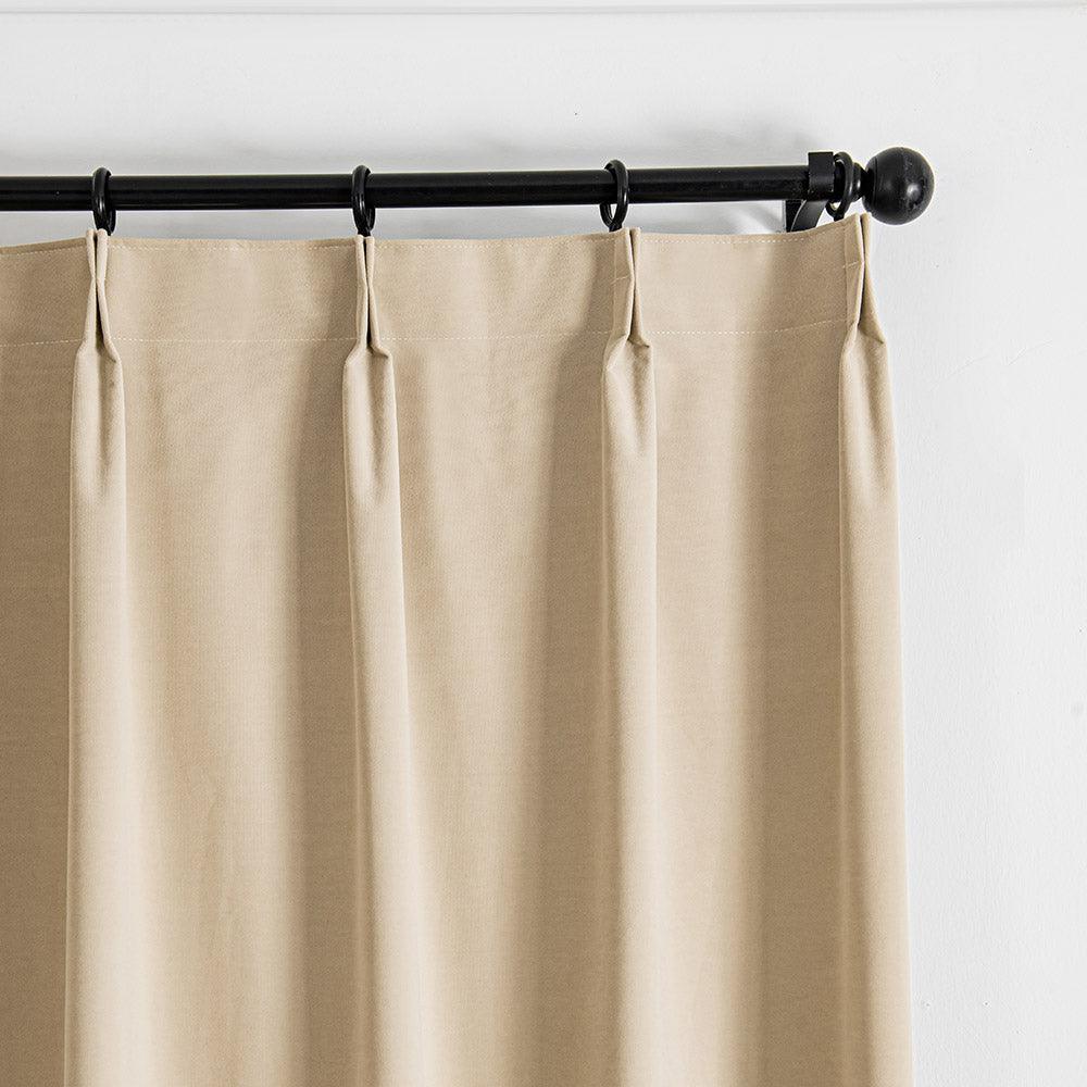 Nanov Oeko-Tex Blackout Velvet Pinch Pleat Custom Curtains Nanov