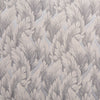 Fern Jacquard Patterns Pleat Cotton Blend Custom Curtains Fern Gray