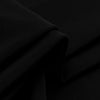 Aushme Black Luxury Pinch Pleat Blackout Velvet Curtains Aushme