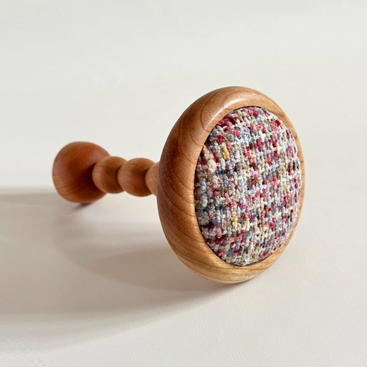 Colored Plate Button Gauze Wooden Curtain Wall Hook/1pc ixacurtains Original color wood BG-2