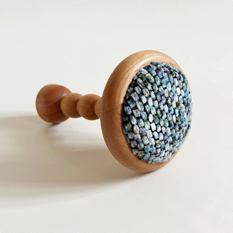 Colored Plate Button Gauze Wooden Curtain Wall Hook/1pc ixacurtains Original color wood BG-4