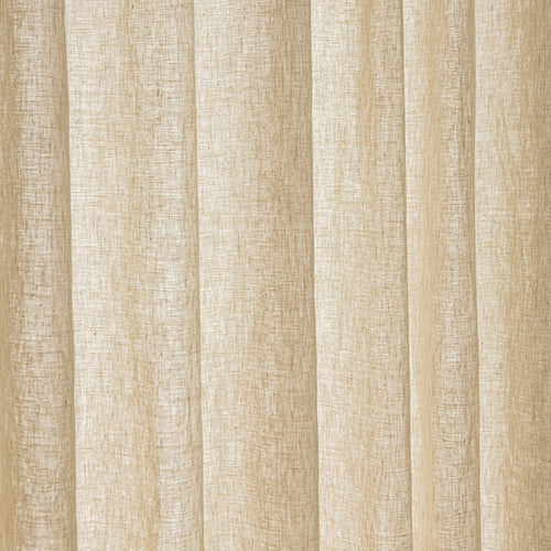 Everly 100% Natural Linen Grommet Soft Top Custom Curtains Panels Everly