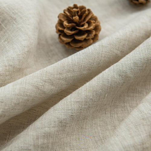 Everly 100% Natural Linen Grommet Soft Top Custom Curtains Panels Everly
