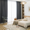 Draco Dragon Scale Velvet Room Darkening Grommet Soft Top Curtains Draco