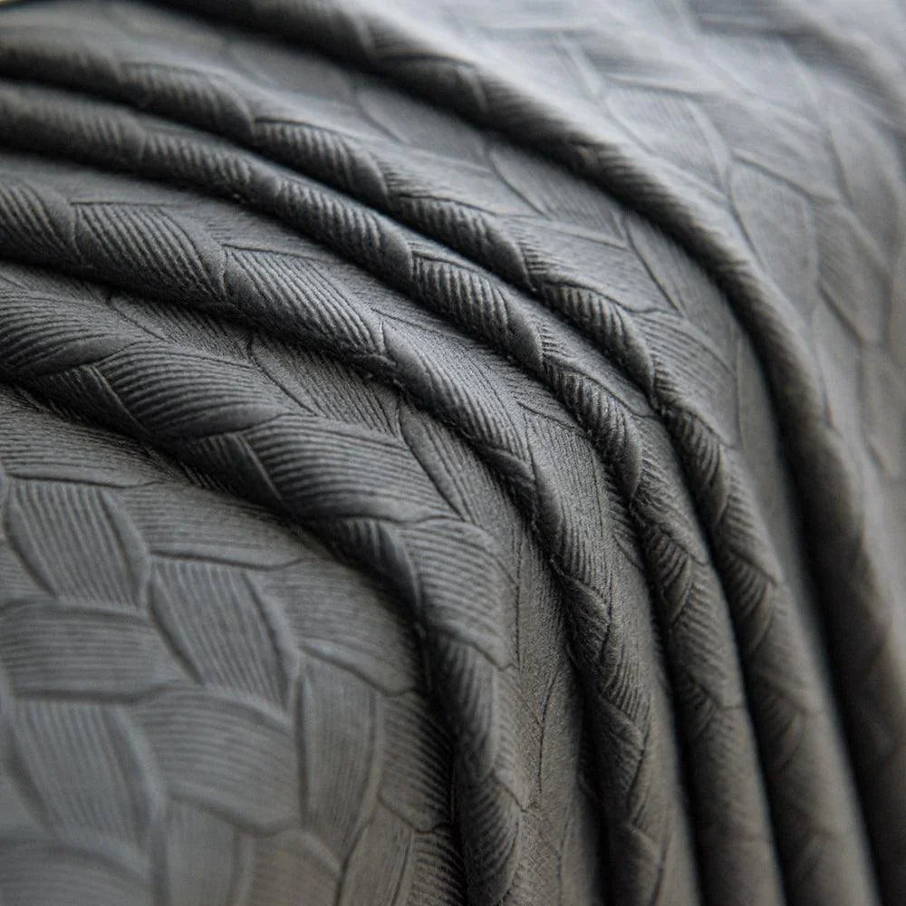 Draco Dragon Scale Velvet Room Darkening Grommet Soft Top Curtains Draco