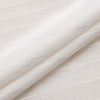 Gauzy Snowflake White Sheer Bathroom Pleat Custom Curtains Gauzy White