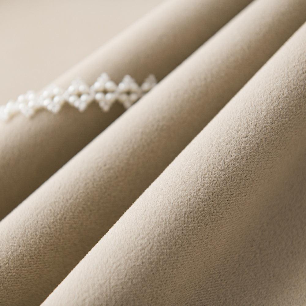 Nanov 100% Blackout Velvet Grommet Soft Top Custom Curtains Nanov