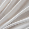 Vesper Vertical Stripe White Sheer Pleat Custom Curtains Vesper