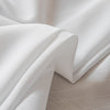 Vesper Vertical Stripe White Sheer Pleat Custom Curtains Vesper