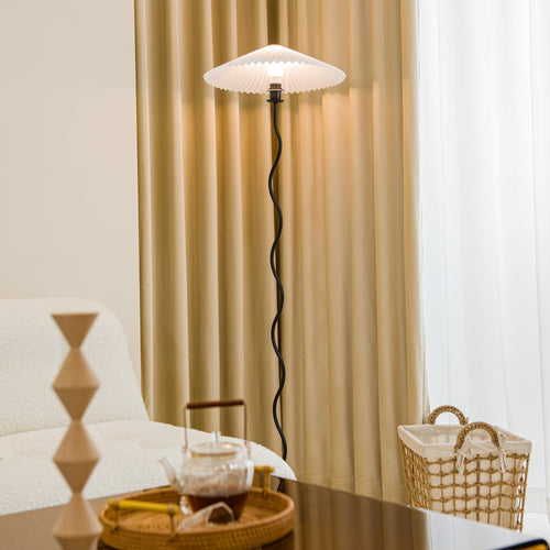 Doux Velvet Elegance Pleat Outdoor Curtains Doux