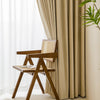 Doux Velvet Elegance Pleat Outdoor Curtains Doux