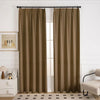 Draco Dragon Scale Velvet Room Darkening Pleat Custom Curtains Draco Coffee Brown-30